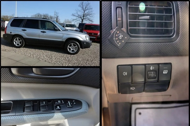 Subaru Forester cena 12999 przebieg: 279980, rok produkcji 2004 z Krzyż Wielkopolski małe 352